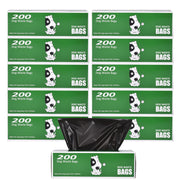 The Original Poop Bags vue avant de l'emballage bulk montrant 10 rouleaux pratique