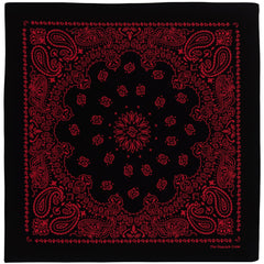The Peacock Crew bandana porté femme accessoire polyvalent et élégant