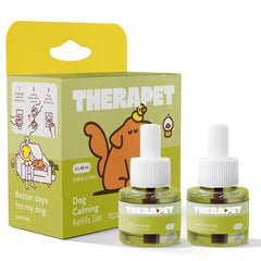 TheraPet MD emballage avant montrant le kit 2×48 mL et bénéfice calme
