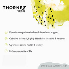 Friandise ThorneVET en main donnée à un chien illustrant administration facile