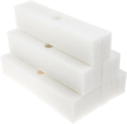 THREELIN pack de 12 mousses blanches adaptées aux Fluval maintien filtration efficace