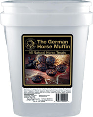 Thunbest DPD The German Horse Muffin seau ouvert montrant muffins et praticité pour écurie