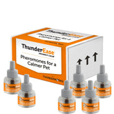 ThunderEase face de l'emballage montrant la marque et durée pour calmer le chien