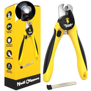 Thunderpaws coupe-ongles face avant montrant design ergonomique et sécurité