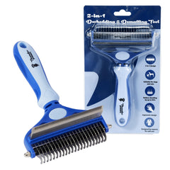 Thunderpaws face avant de la brosse montrant l'ensemble du produit et ergonomie utile