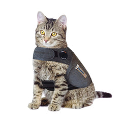 ThunderShirt veste gris devant montrant coupe apaisante