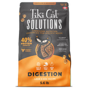 Tiki Cat emballage avant montrant la recette digestion bénéfice appétence