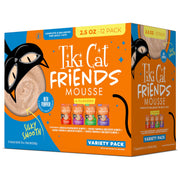 Tiki Cat pack varié face du pack montrant 12 sachets pratiques