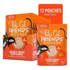Tiki Cat détail ingrédients et garanties non-GMO pour transparence