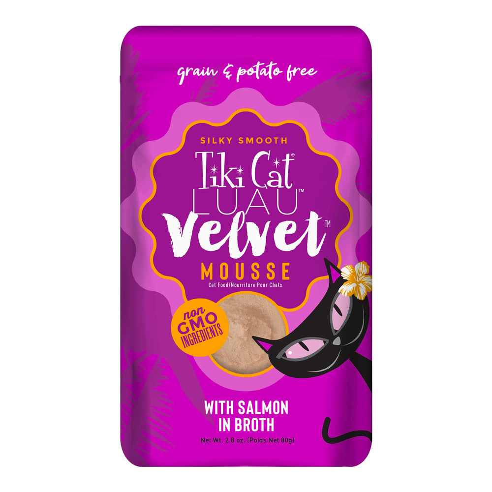 Tiki Cat sachet avant emballage montrant le design et l'appétence