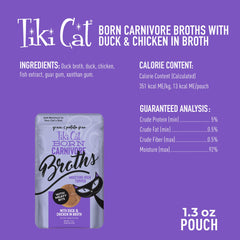 TIKI PETS texture du bouillon onctueux pour une meilleure hydratation