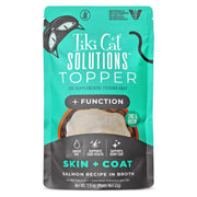 Tiki Cat emballage avant montrant la recette peau et pelage