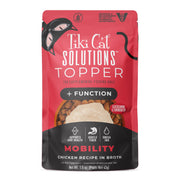 Buddy Biscuits Tiki Cat topper face avant montrant emballage pratique et informations