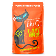 Tiki Cat emballage avant montrant sachets faciles à servir pour commodité
