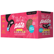 TIKI PETS vue avant de la boîte montrant le design et l'information produit