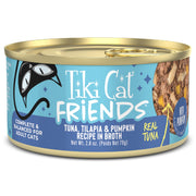 TIKI PETS emballage avant montrant la recette et l'aspect du produit
