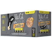 Tiki Cat boîte face avant montrant le pack variété bénéfice protéine élevée