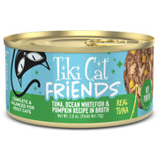 TIKI PETS boîte Tiki Cat Friends vue de face, emballage attrayant