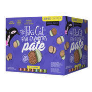 TIKI PETS vue frontale du méga pack montrant 24 boîtes appétissantes