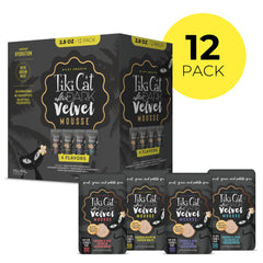 TIKI PETS gros plan sur texture mousse soyeuse, facilite l’ingestion des chats difficiles