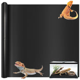 Tlence tapis terrarium face avant montrant le revêtement noir et protection durable