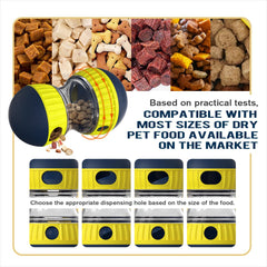 TLKNG balle en usage avec chien moyen stimulant l'activité mentale
