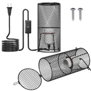 TobeBright vue avant de la protection de lampe montrant la grille et la sécurité