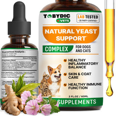 TOBYDIC emballage avant montrant produit naturel et bénéfice apaisant