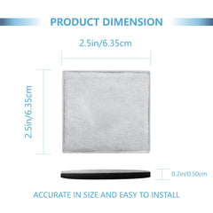 TOGGATH filtres alignés avec dimensions visibles, utile pour vérifier compatibilité