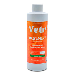 ToltraMax flacon avant montrant l'étiquette claire et la concentration 5%
