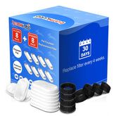 tomxcute emballage 8+8 pack montrant quantité et protection