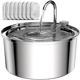 tomxcute fontaine face montrant design et capacité 3,2L pour hydratation