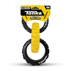 Tonka vue avant de l'anneau robuste facilitant la prise et le lancer