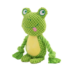 TONYFY grenouille vue avant, design adorable pour attirer le chien