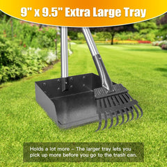 TOOGE plateau extra-large facilitant le ramassage de plusieurs déjections