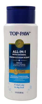 TOP PAW flacon face montrant l'emballage et l'usage pratique