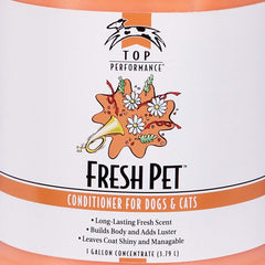 Goutte de produit montrant la texture concentrée Top Performance pour un soin nourrissant
