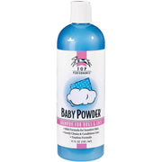Top Performance flacon en gros plan montrant l'étiquette et parfum baby powder bénéfice douceur
