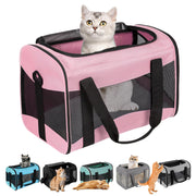 Top tasta vue avant du sac rose montrant la forme et le portage confortable