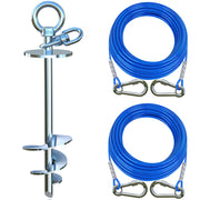TOPKNOT ancre de sol en acier inoxydable durable offrant fixation sûre