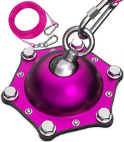 TOPKNOT tige face montrant la base rotative durable et sûre