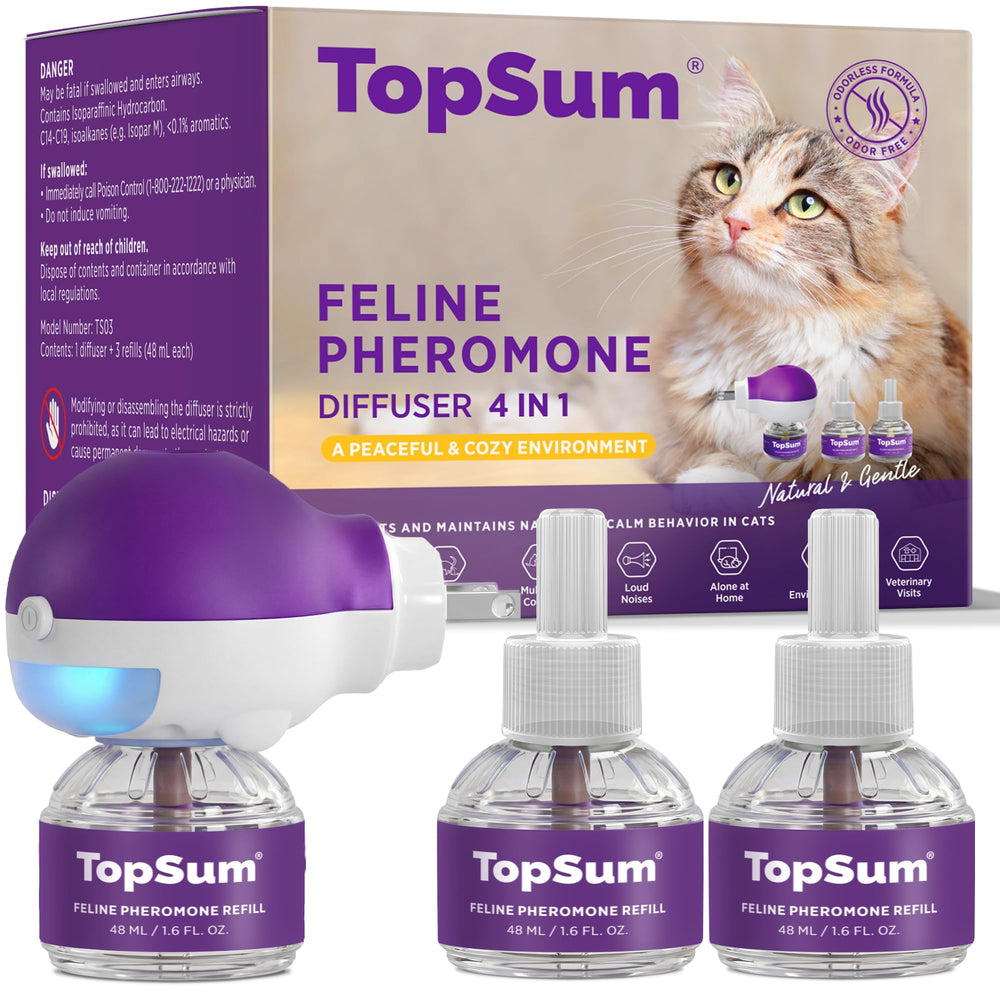 TopSum diffuseur face avant montrant design compact et sécurité
