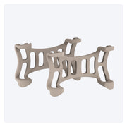 Tractive clips marron vue avant emballage, fixation sûre