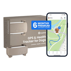 Tractive face avant emballage montrant le tracker et bénéfice sécurité immédiate