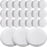 Tranqun tampon face avant montrant dimension et bord net pour une filtration efficace