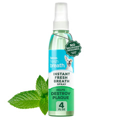TropiClean emballage avant montrant flacon et informations produit, praticité