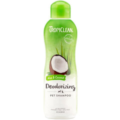 TropiClean étiquette ingrédients visible pour vérification formule d'origine naturelle