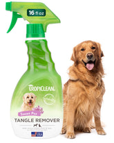 TropiClean flacon face 16oz montrant format pratique pour toilettage