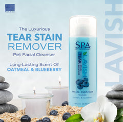 TropiClean texture du shampooing en gros plan, hydratation visible et douceur