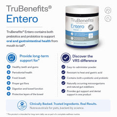 TruBenefits poudre gros plan montrant texture fine pour un mélange aisé